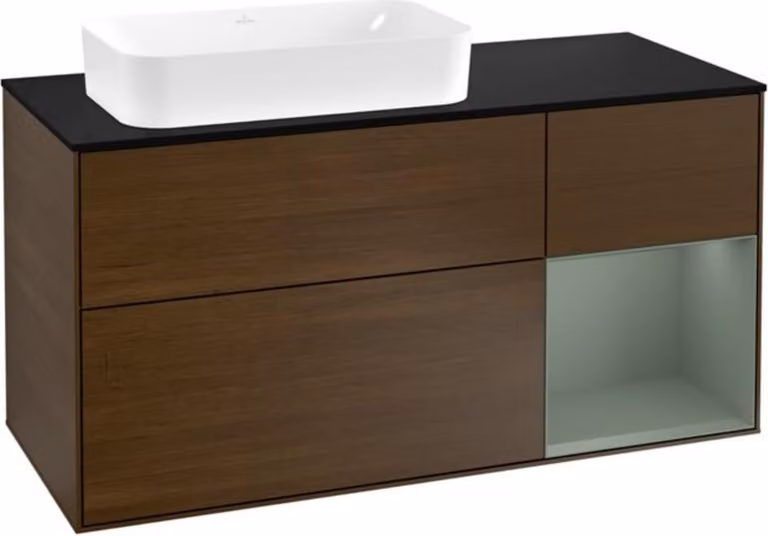 Mobiletto V&B Finion 120cm, Pl b m, Rg re Oli. m Lac, wal ven