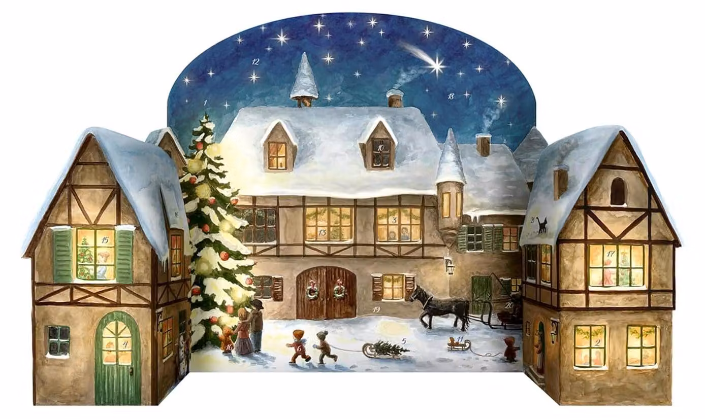 Calendario dell'Avvento "La vigilia di Natale nel villaggio"