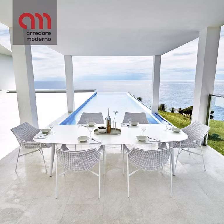Poltrona lounge Summer Set Varaschin sfoderabile