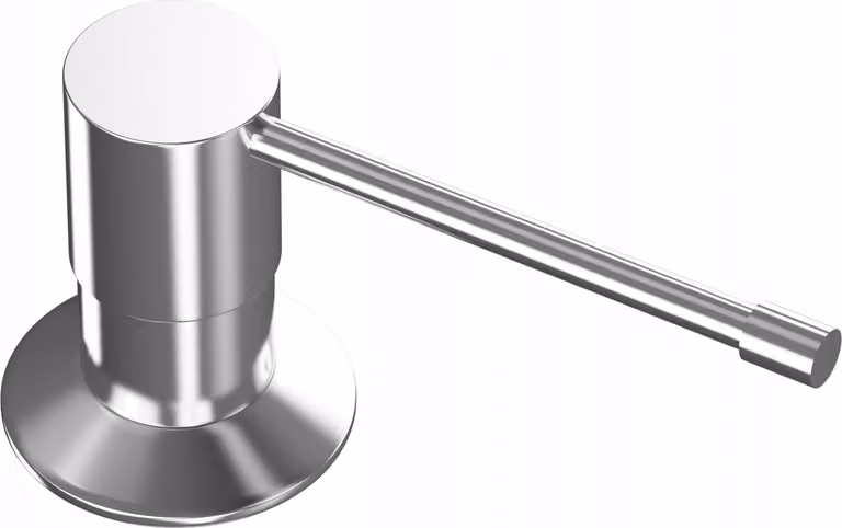 Granitan - Distributore di sapone - Distributore di detersivo per piatti - Cromo - 300 ml - Accessori da cucina