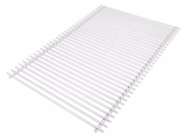 DEOS Griglia per barbecue in acciaio inox 65 × 45 cm