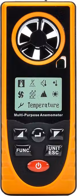 Anemometro multifunzione přenosný