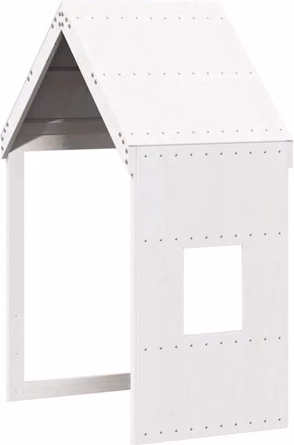 Tetto per Letto Bambini Bianco 60x99x139,5 Legno Massello Pino CFW7384778