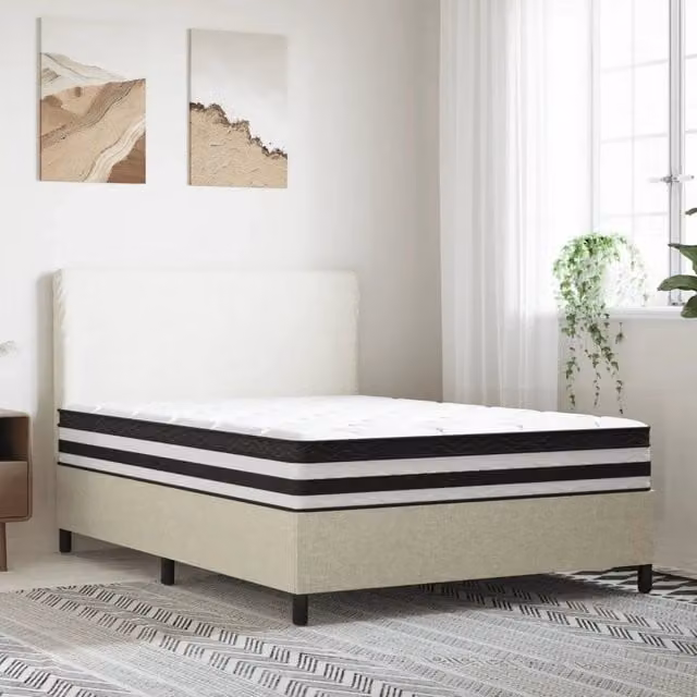 Materasso a Molle Insacchettate-Materasso per letto Medio 140x190 cm 488807