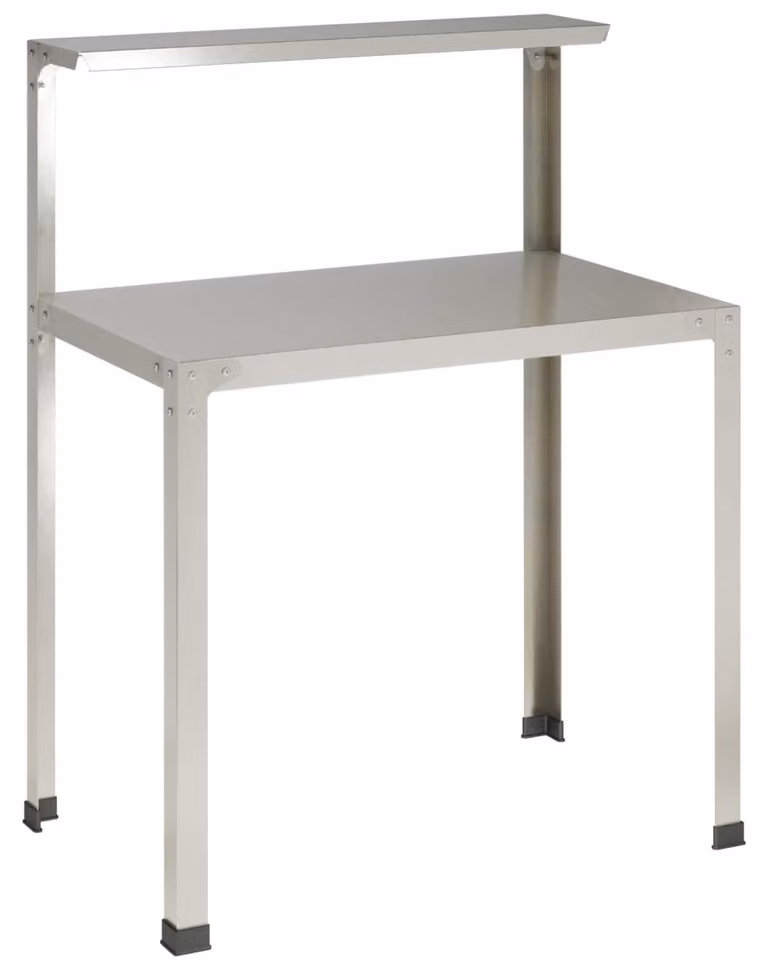 Tavolo da coltivazione, 80 x 50 x 104 cm, acciaio inossidabile, colore argento