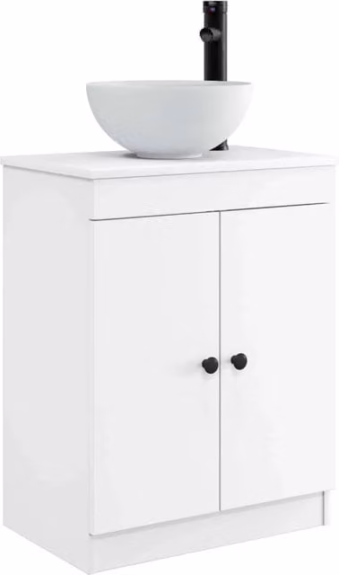 Mobile da bagno con Lavabo | Armadio Lavabo Bianco 54 x 35 x 83 cm