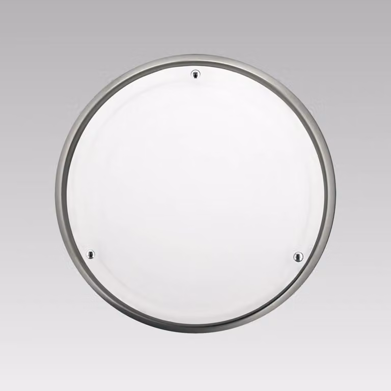Plafoniera NEPTUN 1xE27/40W,IP44, nichel satinato L: 300, L: 80, H: 300, attacco E27, dimmerabile
