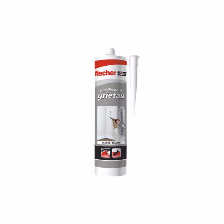 Stucco per crepe bianco fischer 300ml 98675