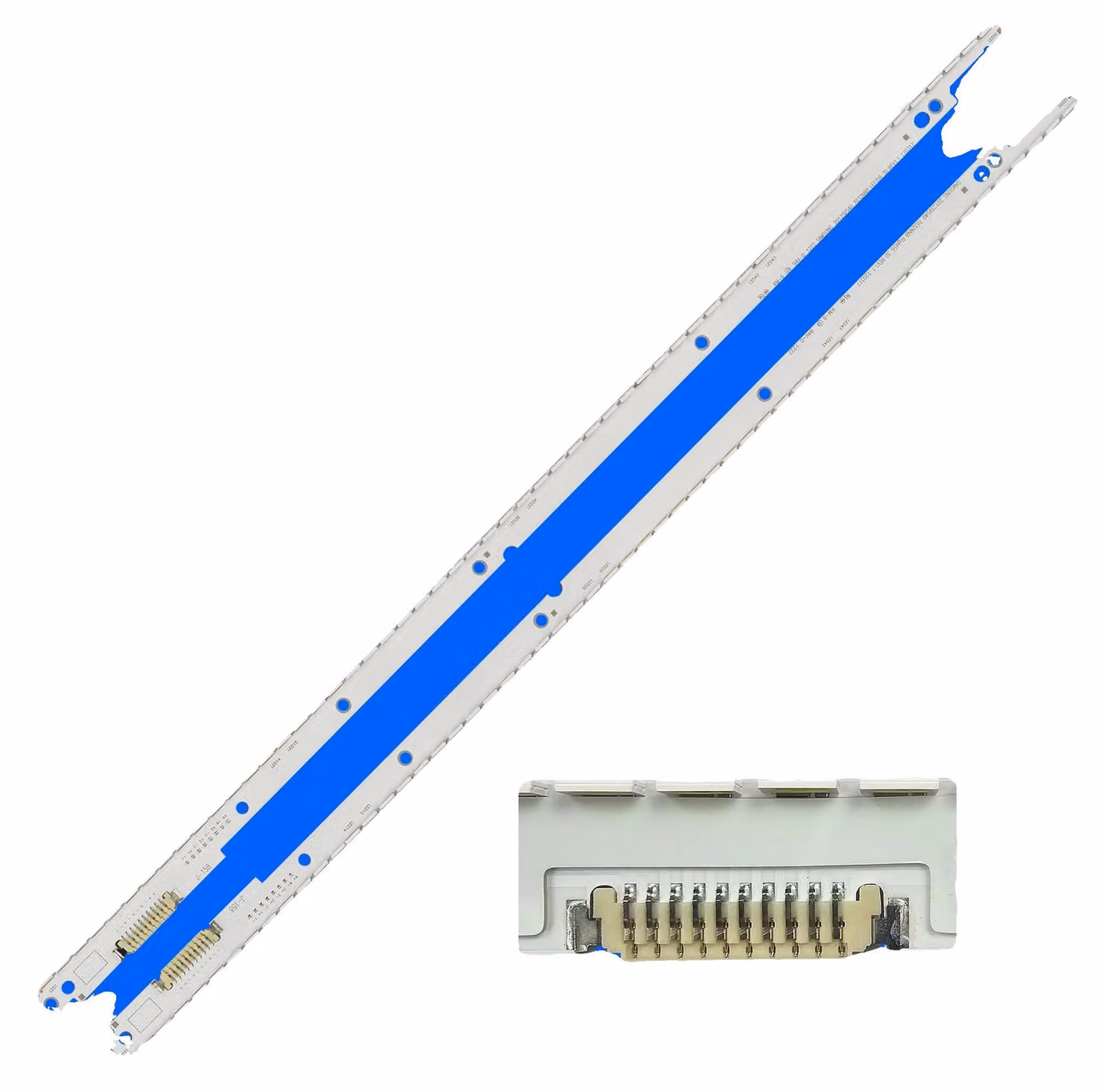 Striscia di retroilluminazione a LED, lunghezza 500 mm, 56 LED, tensione 3 V, materiale in PVC di alta qualità, compatibile con UE40ES6710 e altri modelli
