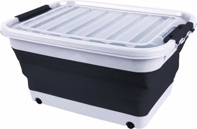 Camp4 box 65l pieghevole con coperchio e ruote
