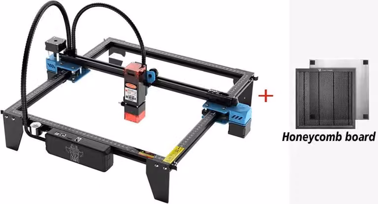 Incisore laser, superficie di incisione 600x600 mm, funzionamento ad alta velocità, TTS-10 Pro Set 5, area di lavoro 30x30 cm, spina UE