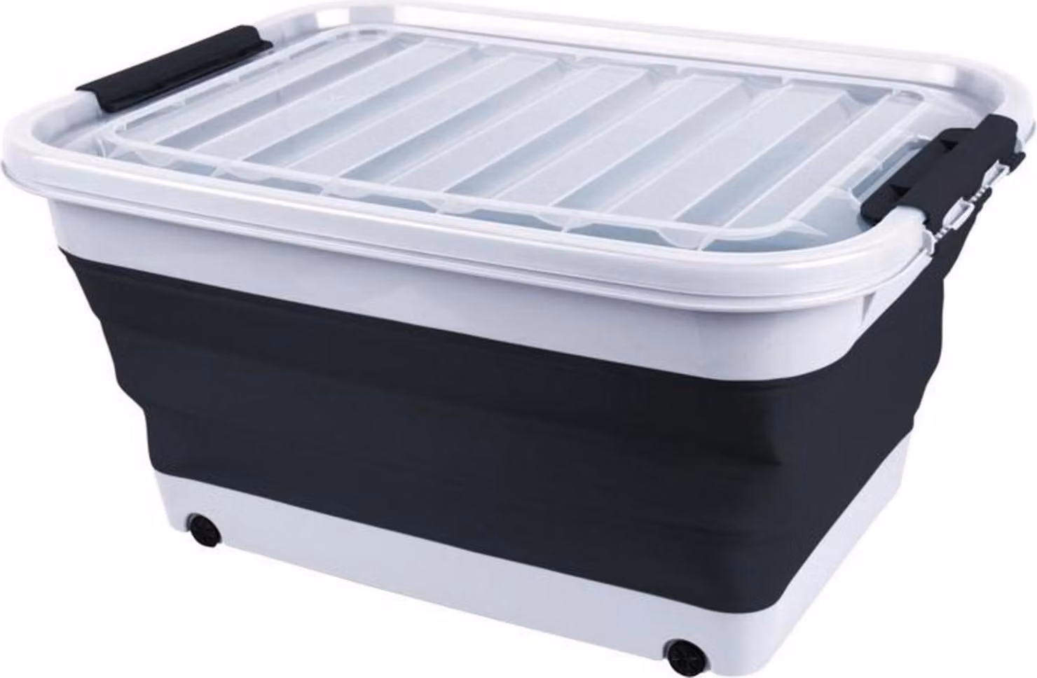 Camp4 box 65l pieghevole con coperchio e ruote