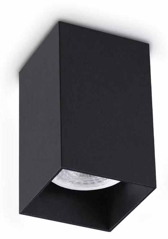 Plafoniera Look GU10 28W Nero Dimmerabile Ideal Lux