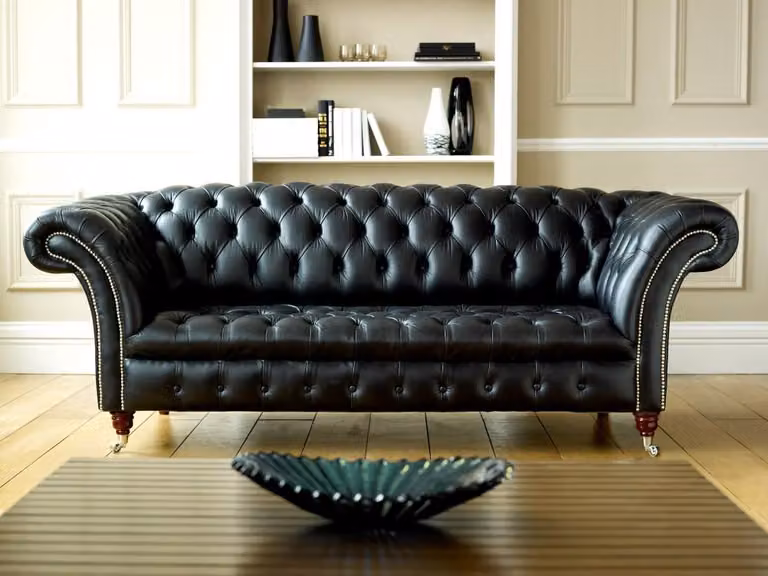 Chesterfield Sofa 3 SITZER Polster Designer Couchen Sofas Garnitur SL Sofa 12