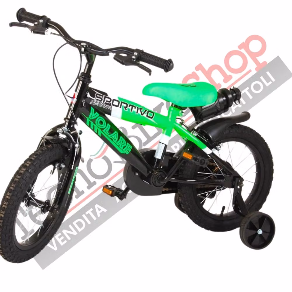 Bicicletta per bambini Tecnobike Shop Movimento a Sfera Volare Sportivo 12 pollici Verde – 2