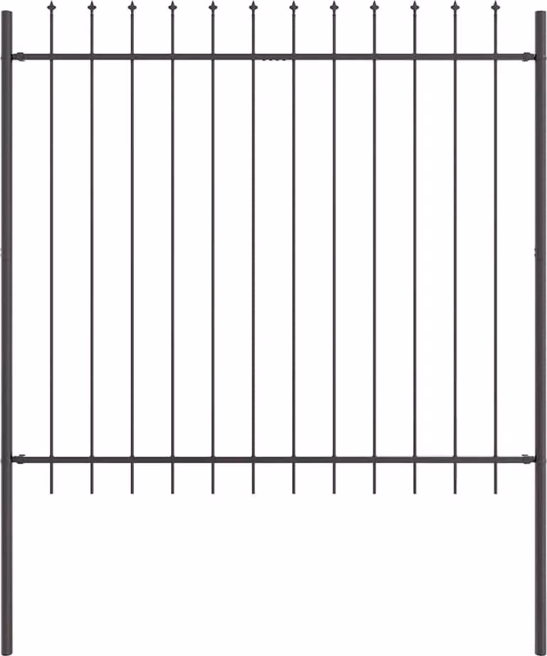 Recinzione per Giardino Woerden Grigio 1,7 x 1,5 m
