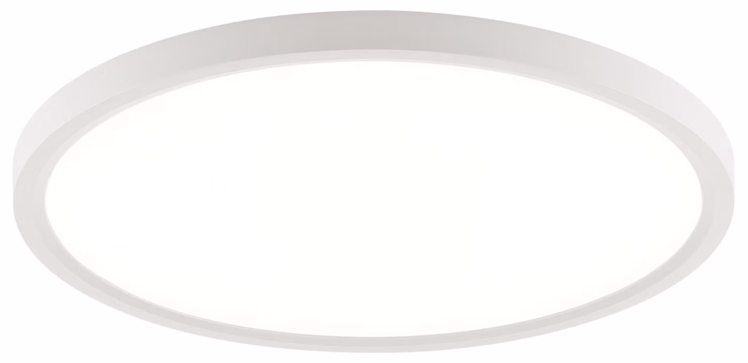 Plafoniera LED brillante Galo Ø 40 x 2,4 cm bianco neutro