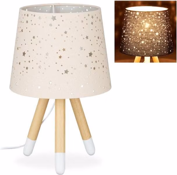 Lampada da tavolo Cameretta per bambini Stelle