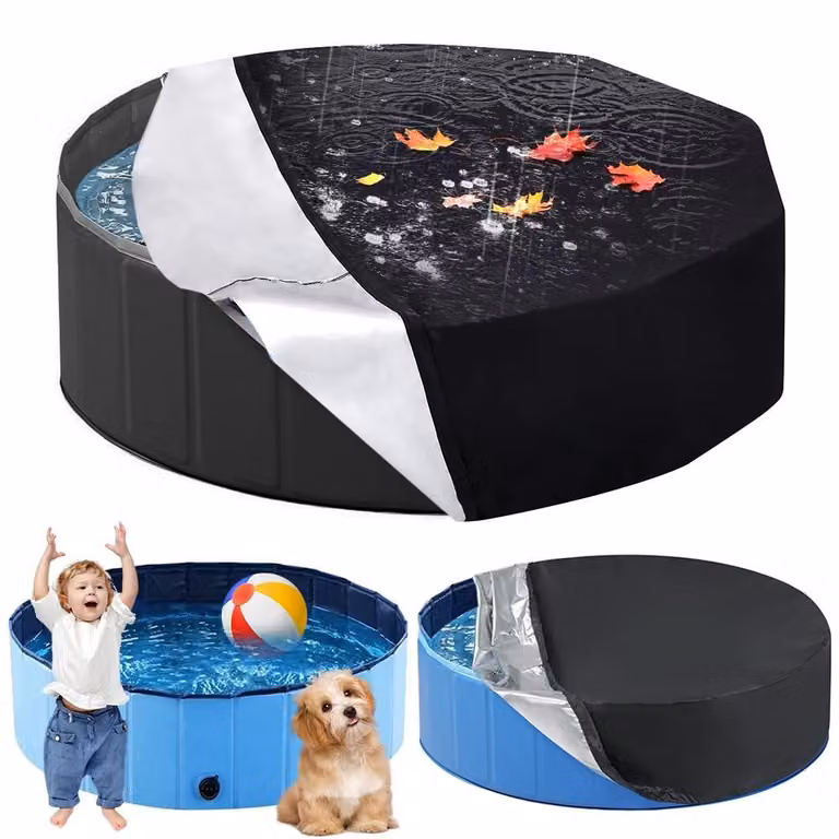 Copertura per piscina rotonda, diametro 120 cm, con cordoncino
