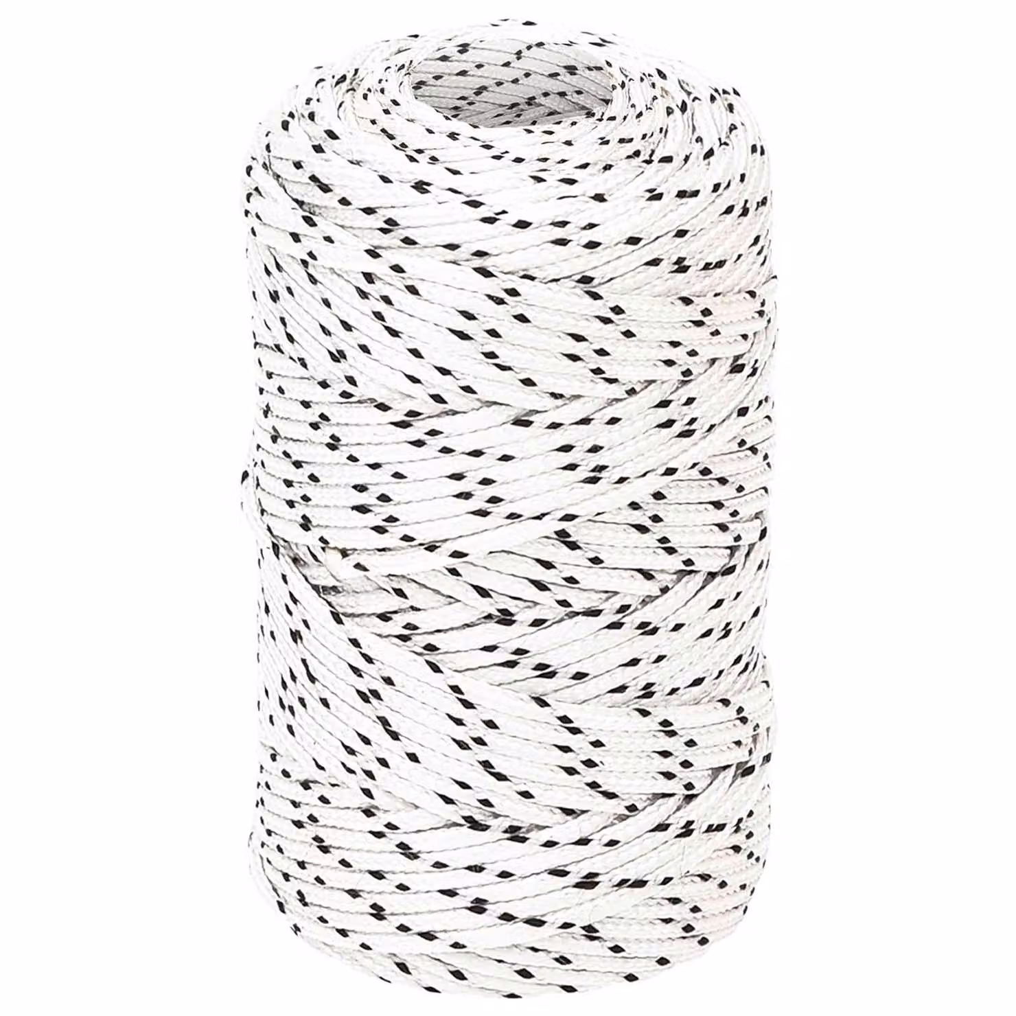 Corda multiuso vidaXL in poliestere bianco 2 mm 250 m