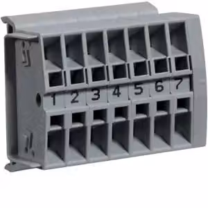 Morsetto per cavi di comando HAGER KT07A 7x2,5 mm²