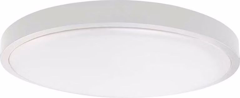 Plafoniera LED, bianca, rotonda, 4000K, IP44, D 35 cm
