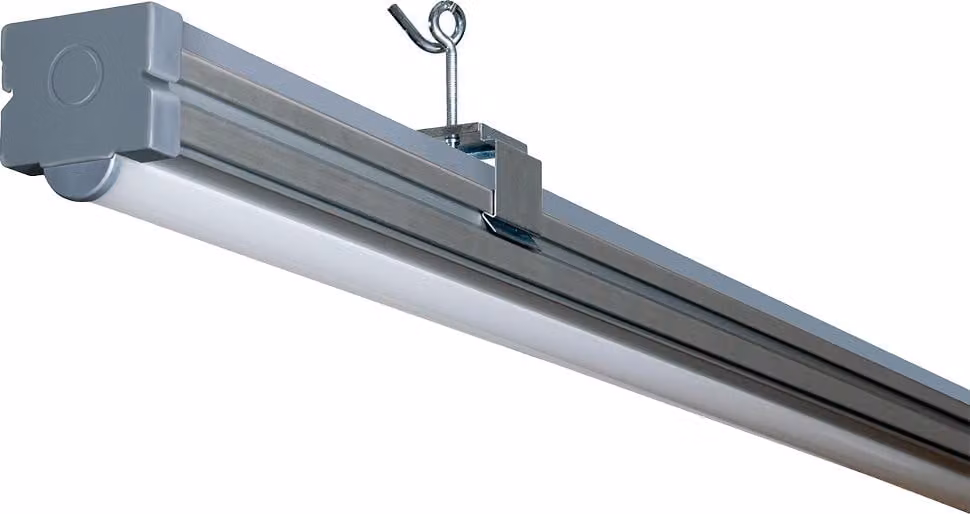 DOTLUX Sistema di file continue a LED LINEAcompact 50W ad ampia distribuzione 1452mm 4000K DALI dimmerabile