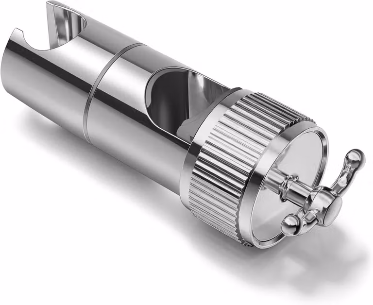 Testine e soffioni per doccia. Supporti per testine doccia con gancio, supporti per testine doccia senza foratura, supporti per doccette manuali orientabili a 45° per testine doccia da 20–23 mm, regolabili da 16–28 mm