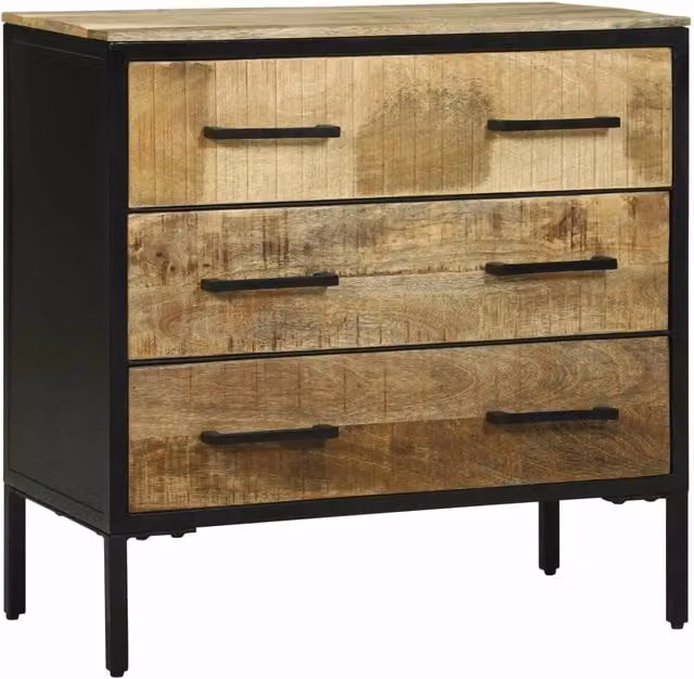 Credenza con cassetto 70 x 35 x 70 cm Legno massello di mango 374100