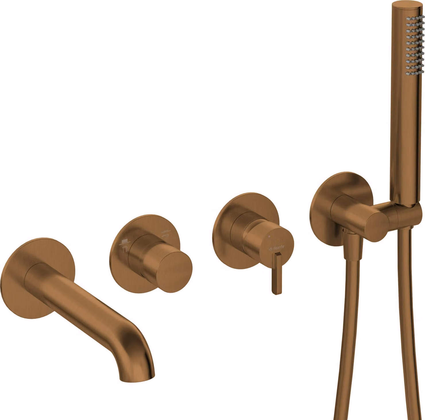 4-Hole Concealed Bath Mixer