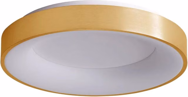 Plafoniera LED Italux Giulia oro/bianco 60cm 50W 3000K