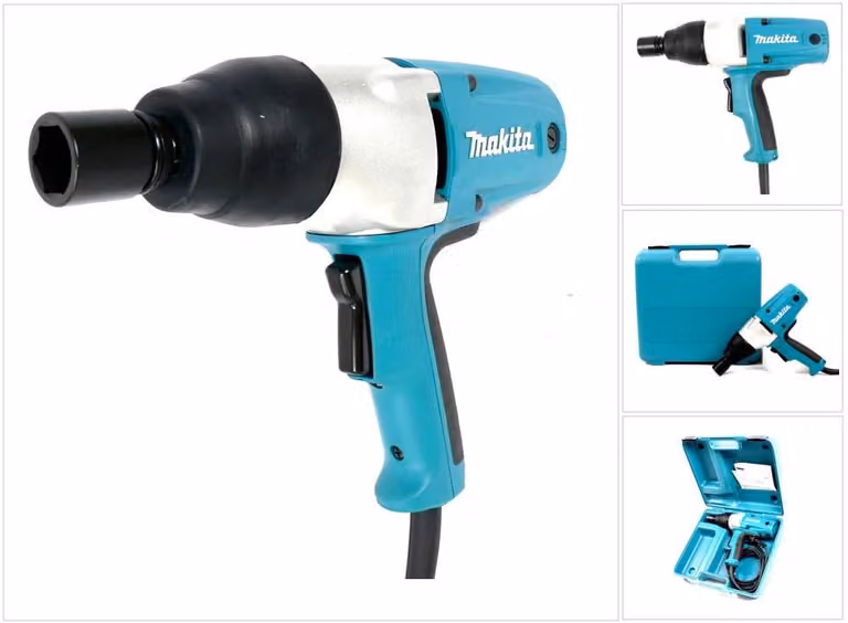 Avvitatore a impulsi elettrico Makita TW 0350 400 W con valigetta di trasporto Makita