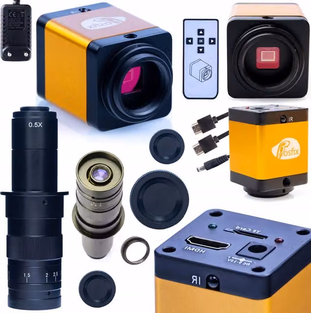 Set Microscopico PEGASUS Pro 2 in 1 con Camera HDMI da 12 MP e Obiettivo C-Mount – 1