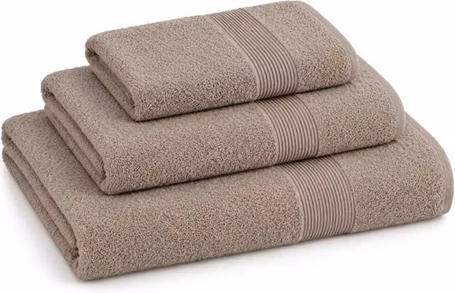 Set di 3 Asciugamani Saint Joy in Cotone Morbido e Assorbente, Disponibili in 6 Colori: Telo 90x140 cm, Asciugamano 60x100 cm e Ospite 40x60 cm
