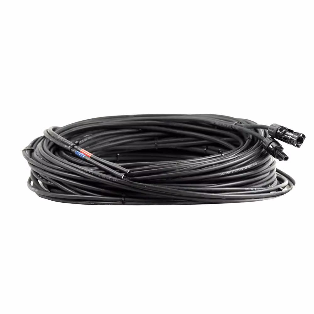 20 metri di cavo di collegamento Offgridtec® professionale, sezione 10mm², per il collegamento di pannelli solari a regolatori di carica