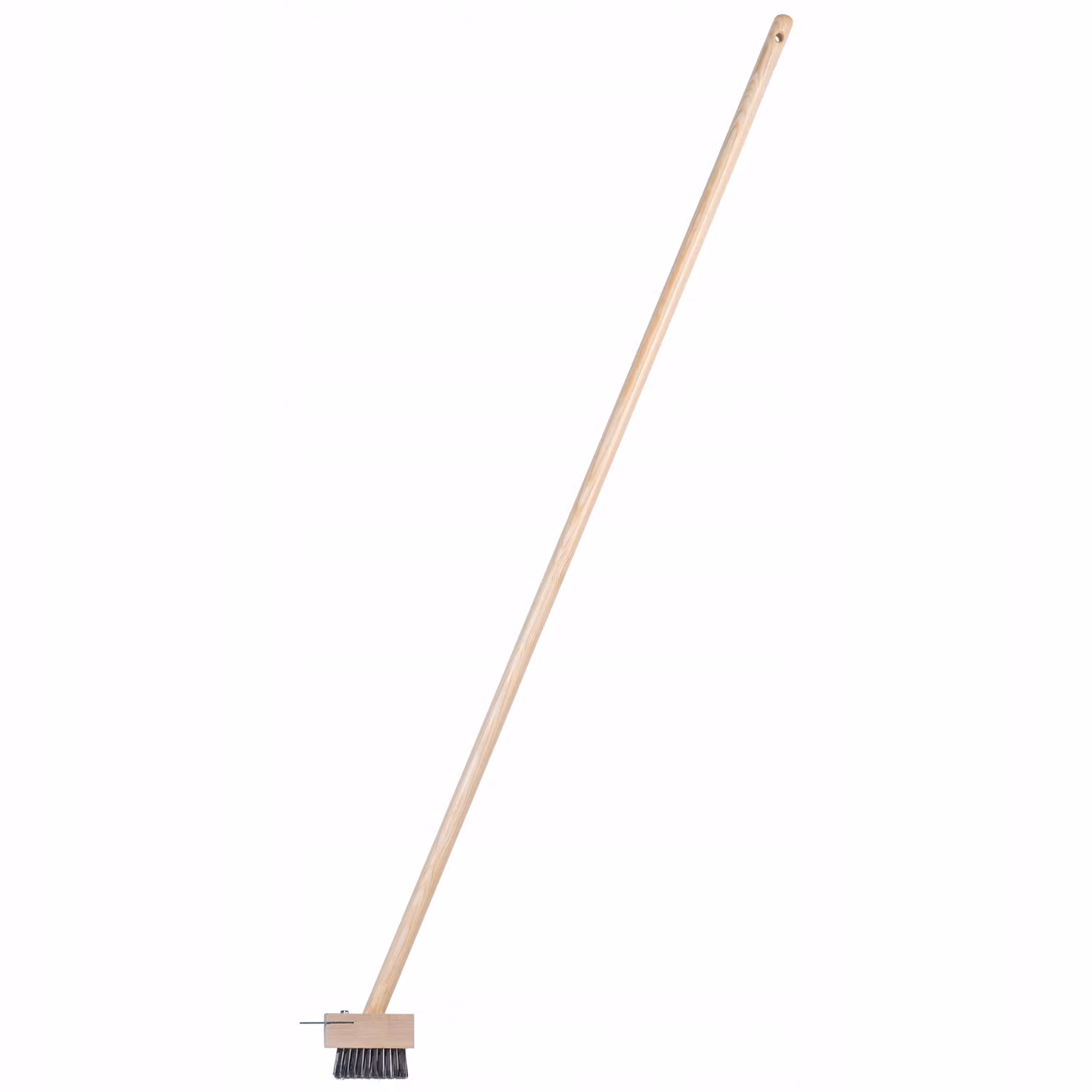 Scopa per pavimentazione KADAX "Sater", con manico lungo in legno, scopa per pavimentazione con bordo raschiante, 13 cm