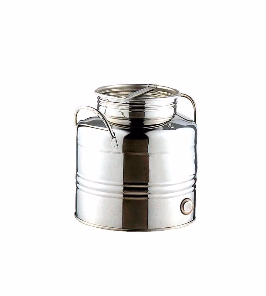 Fusto Alimenti Basso        Inox 18/10 L 10 Milano