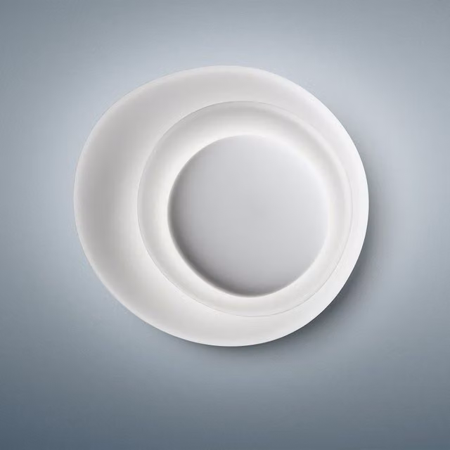 Foscarini Bahia Plafoniera Applique LED Bianca Dimmabile con Luce Up and Down