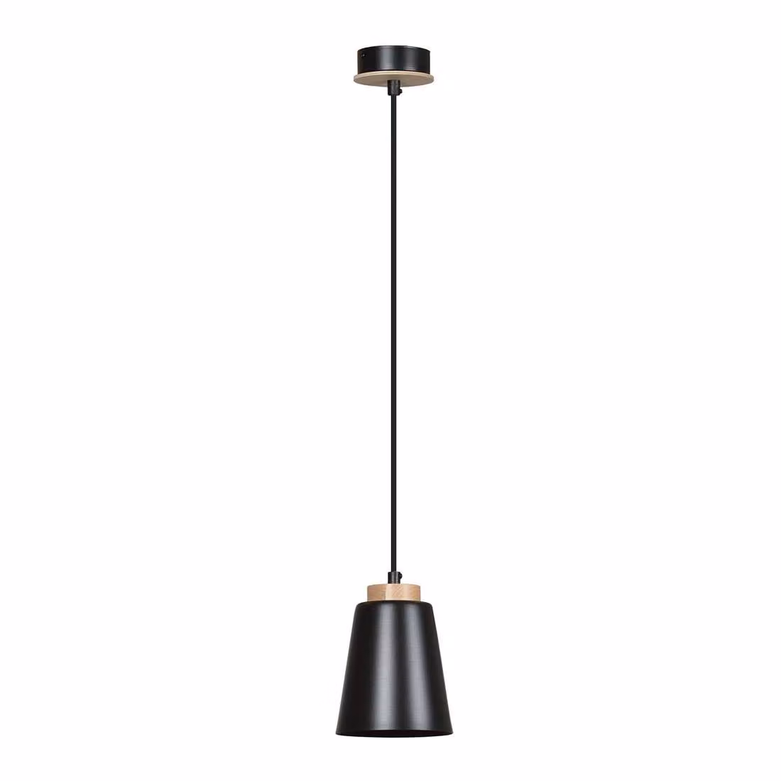LAMPADA A SOSPENSIONE Emibig 1xE27 60W BOLERO 1 NERA 442/1