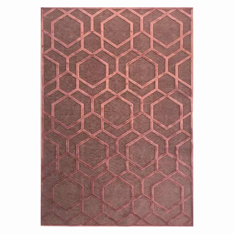 Tappeto Lasoma Punti in Ciniglia 100% Viscosa, Beige, L 230 x P 160 cm
