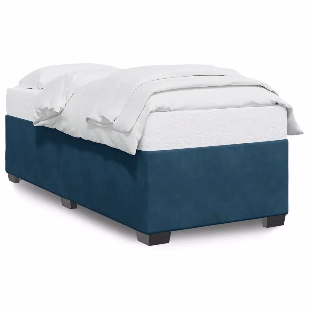vidaXL Giroletto in Velluto Blu L 90 x P 200 cm – 2