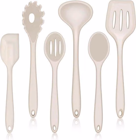 set di pentole da 6 pezzi con rivestimento antiaderente e manici in silicone