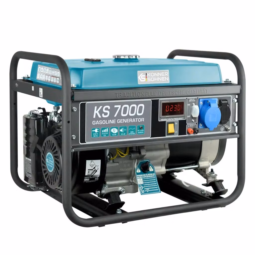 Generatore a benzina Könner & Söhnen KS 7000 blu in acciaio – 2