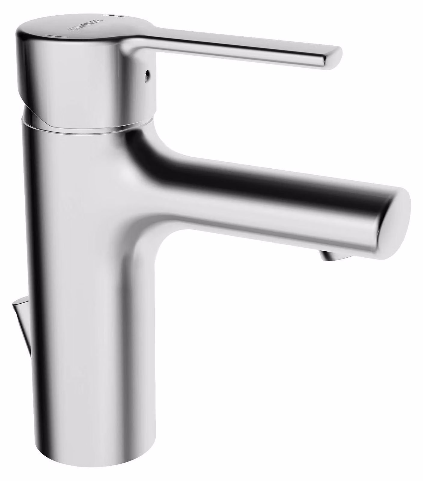 Miscelatore monocomando per lavabo, finitura cromata, portata 6 l/min, sporgenza 100 mm