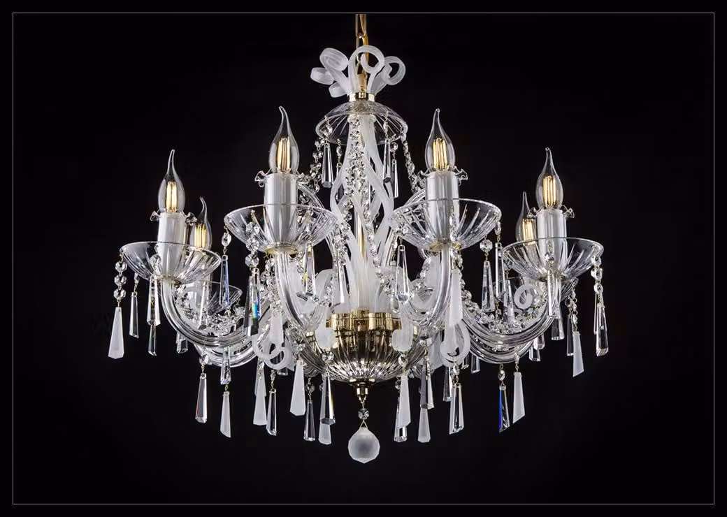 Decken Lampe Hänge Pendel Leuchte Strahler Luster Kronleuchter Bohemia