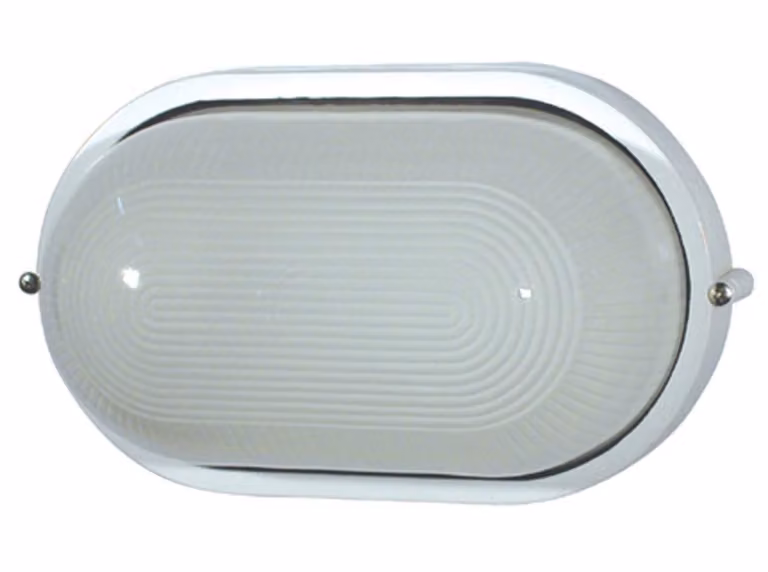 Lampada da parete per esterni DERBY-G IP44 Bianco