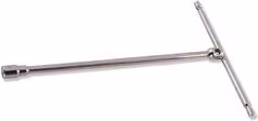 Chiave a T con bussola esagonale Beta 11 mm argento
