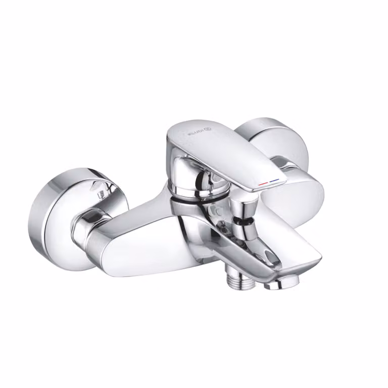 Kludi Pure&Solid Miscelatore per vasca e doccia DN15, 1 pz.