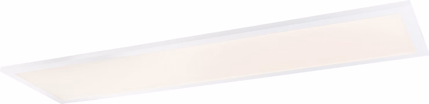 Lampada da soffitto Globo Lighting, alluminio bianco, diffusore in acrilico opaco bianco, dimmerabile, con più livelli di intensità controllabili tramite interruttore a muro, colori regolabili, funzione di memoria, luce notturna, telecomando, batterie inc