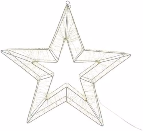Stella LED Shine grande 50cm decorazione illuminazione lampada esterna luce esterna